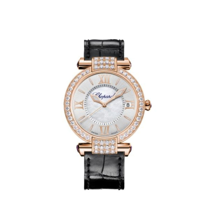 Chopard New Watches - IMPERIALE 36 MM AUTOMATIC ETHICAL ROSE GOLD DIAMONDS | Manfredi Jewels