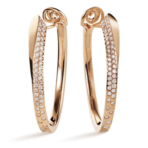 Crivelli Jewelry - 18KT YELLOW GOLD LIKE COLLECTION HOOPS | Manfredi Jewels