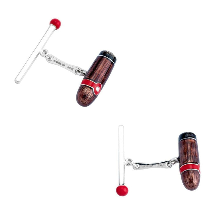 Deakin & Francis Accessories - Sterling Silver Cigar & Match Cufflinks | Manfredi Jewels