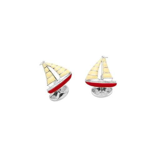 Deakin & Francis Accessories - Sterling Silver Yacht Cufflinks | Manfredi Jewels