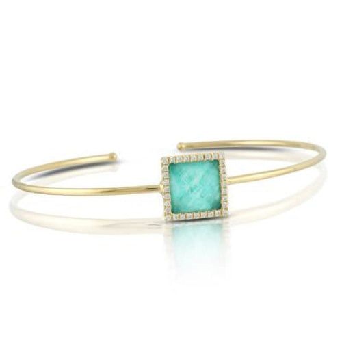 Doves Jewelry - AMAZONITE BANGLE | Manfredi Jewels