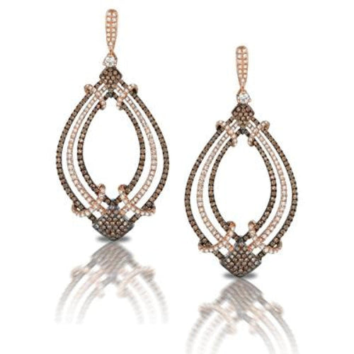 Doves Jewelry - E6326BR MOCHA MOSAIC | Manfredi Jewels