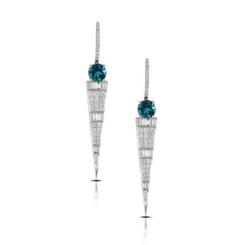 Doves Jewelry - E7972LBT - 1 LONDON BLUE | Manfredi Jewels