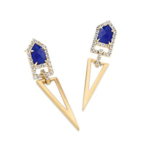 Doves Jewelry - E8015LP ROYAL LAPIS | Manfredi Jewels