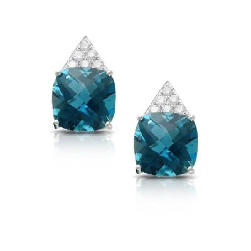 Doves Jewelry - LONDON BLUE EARRINGS E8095LBT | Manfredi Jewels