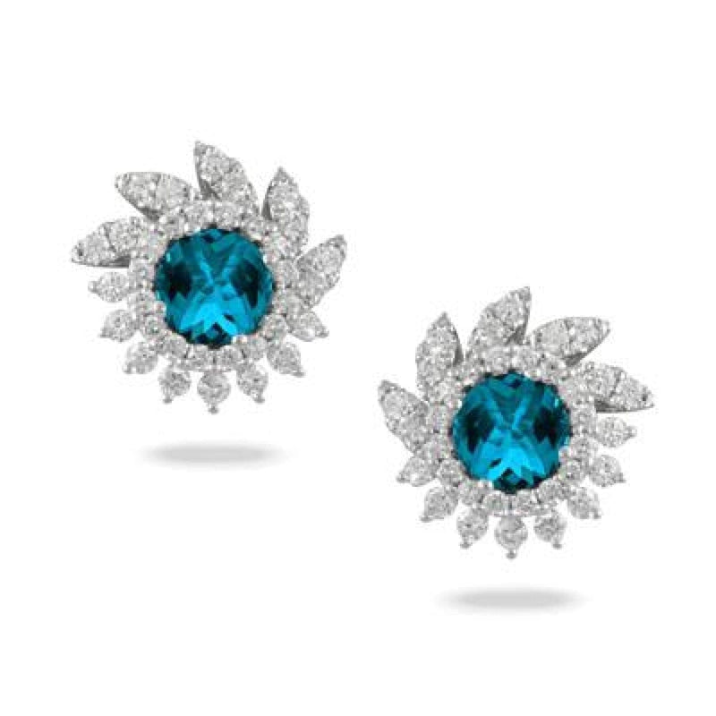 Doves Jewelry - LONDON BLUE EARRINGS E9459LBT | Manfredi Jewels