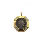 Estate Jewelry Estate Jewelry - 101 BC Ancient Roman Coin Pendant | Manfredi Jewels