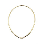 Estate Jewelry Estate Jewelry - 14K Yellow Gold Diamond Necklace | Manfredi Jewels