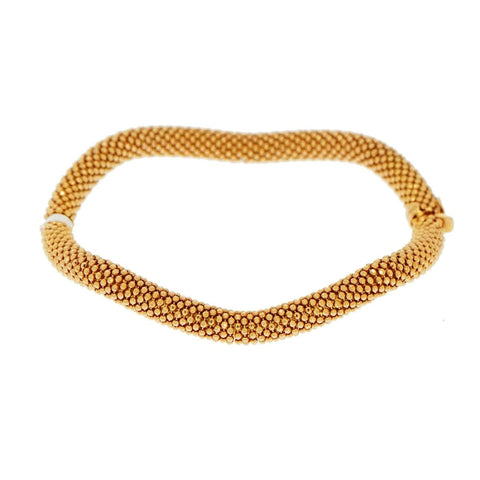 18k Rose Gold Vezzaro Classic Bangle Bracelet