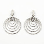 Estate Jewelry - 18K White Gold Art Deco Earrings | Manfredi Jewels
