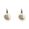 Estate Jewelry Estate Jewelry - 18K White Gold Pearl and Diamond Earrings | Manfredi Jewels