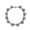 Estate Jewelry Estate Jewelry - 18K White Gold Pearls & Diamond Bracelet | Manfredi Jewels