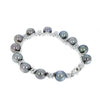 Estate Jewelry Estate Jewelry - 18K White Gold Pearls & Diamond Bracelet | Manfredi Jewels