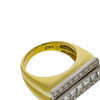 Estate Jewelry - 18K Yellow Gold Art Deco style Diamond Ring | Manfredi Jewels