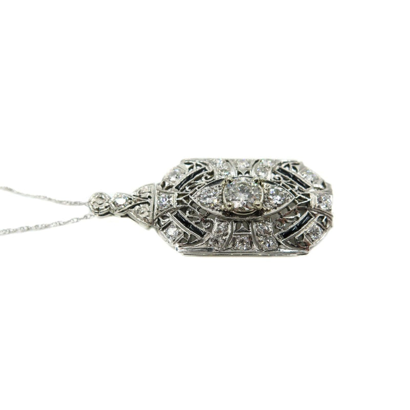 Estate Jewelry - Art Deco Pendant or Brooch | Manfredi Jewels