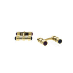 Estate Jewelry - Batton Ruby & Sapphire Cufflinks | Manfredi Jewels