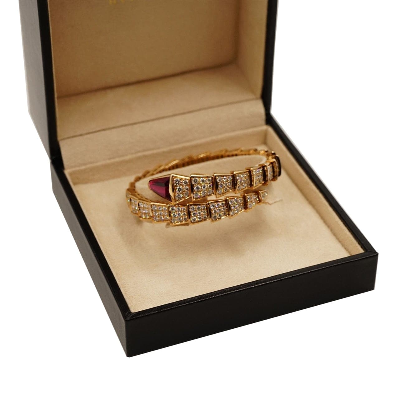 BVLGARI Serpenti Viper Bracelet in 18k White Gold, Size XL – LuxuryPromise
