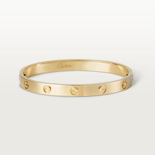 Estate Jewelry - Cartier Love Bracelet 18K Yellow Gold | Manfredi Jewels