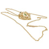 Estate Jewelry - Cartier Panther Pendant with Long Yellow Gold Chain. | Manfredi Jewels