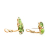 Estate Jewelry - Carved Peridot Gold Earrings | Manfredi Jewels