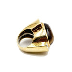 Estate Jewelry - David Webb Tiger Eye Ring | Manfredi Jewels