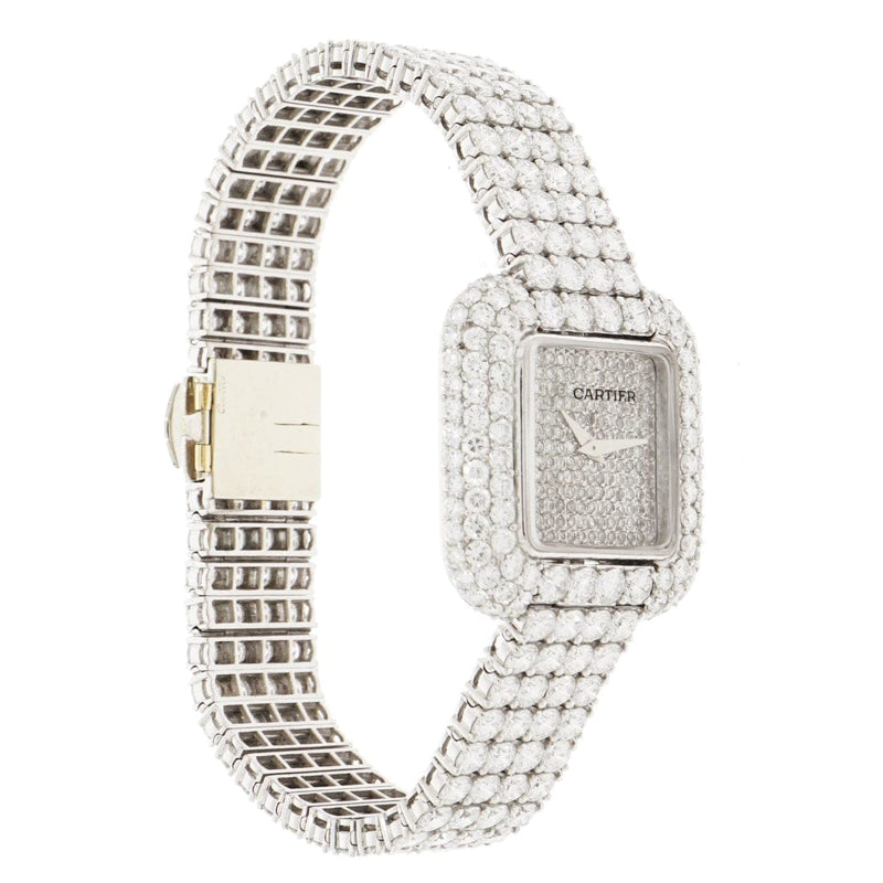 Estate Jewelry Pre-Owned Watches - Diamond Bracelet Watch | Manfredi Jewels