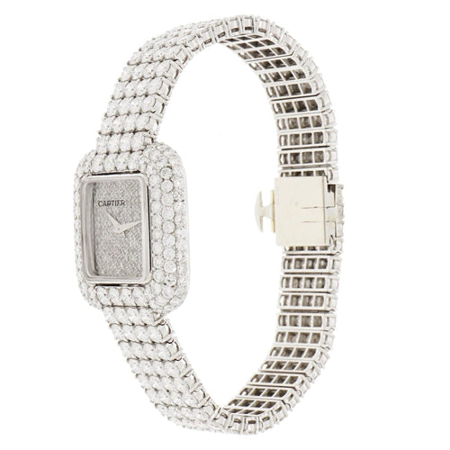 Estate Jewelry Pre - Owned Watches - Diamond Bracelet Watch | Manfredi Jewels