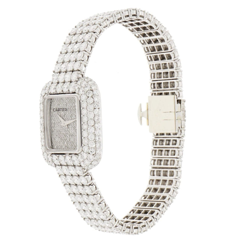 Estate Jewelry Pre-Owned Watches - Diamond Bracelet Watch | Manfredi Jewels