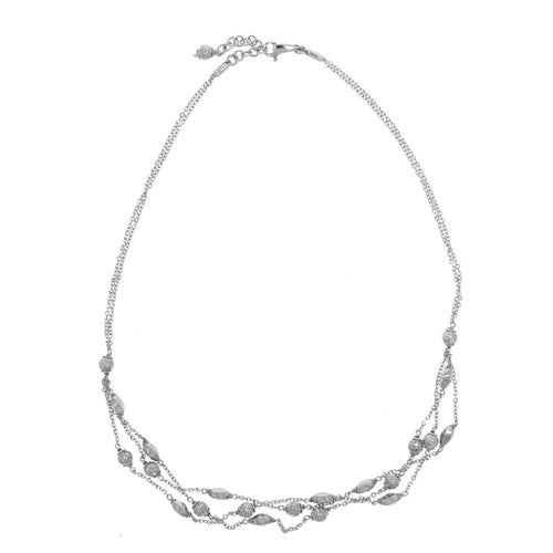 Estate Jewelry - Double Strand Twisted Necklace | Manfredi Jewels