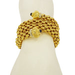 Estate Jewelry Estate Jewelry - Fope Yellow Gold Coil Bracelet | Manfredi Jewels