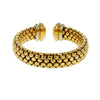 Estate Jewelry Estate Jewelry - Fope Yellow Gold Open Cuff Bracelet | Manfredi Jewels