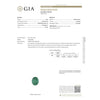 Estate Jewelry Estate Jewelry - GIA Certified Oval Emerald Vintage White Gold Ring | Manfredi Jewels