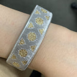 Estate Jewelry Estate Jewelry - Gianmaria Buccellati Sterling Silver & Yellow Gold Open Cuff Bracelet | Manfredi Jewels