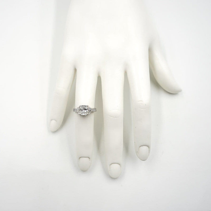 Estate Jewelry Engagement - Jewels by JB Star Platinum Diamond Ring | Manfredi