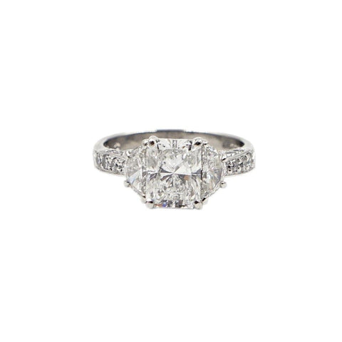 Jewels by JB Star Platinum Diamond Engagement Ring