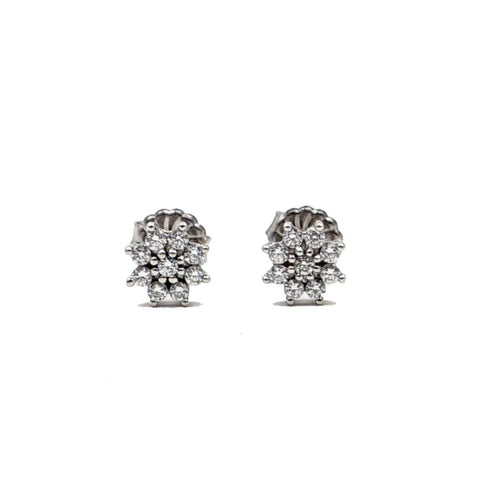 Kwiat Diamond Cluster Earrings