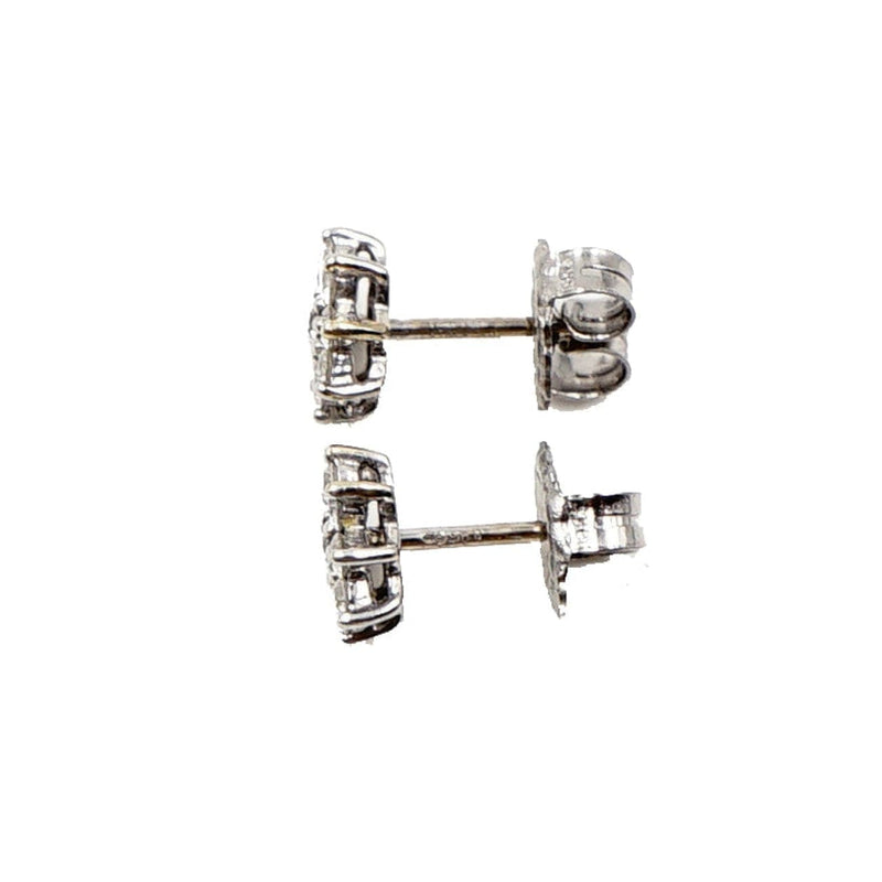 Estate Jewelry Estate Jewelry - Kwiat Diamond Cluster Earrings | Manfredi Jewels