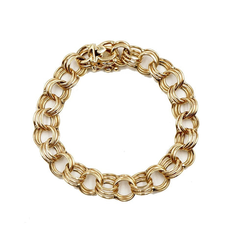 Estate Jewelry - Link Charm Bracelet | Manfredi Jewels