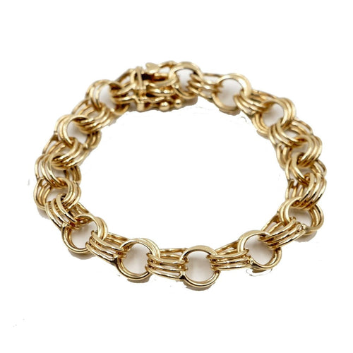 Estate Jewelry - Link Charm Bracelet | Manfredi Jewels