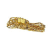 Estate Jewelry - Mali Multi - Strand 18 Karat Yellow Gold Manfredi Bracelet | Jewels