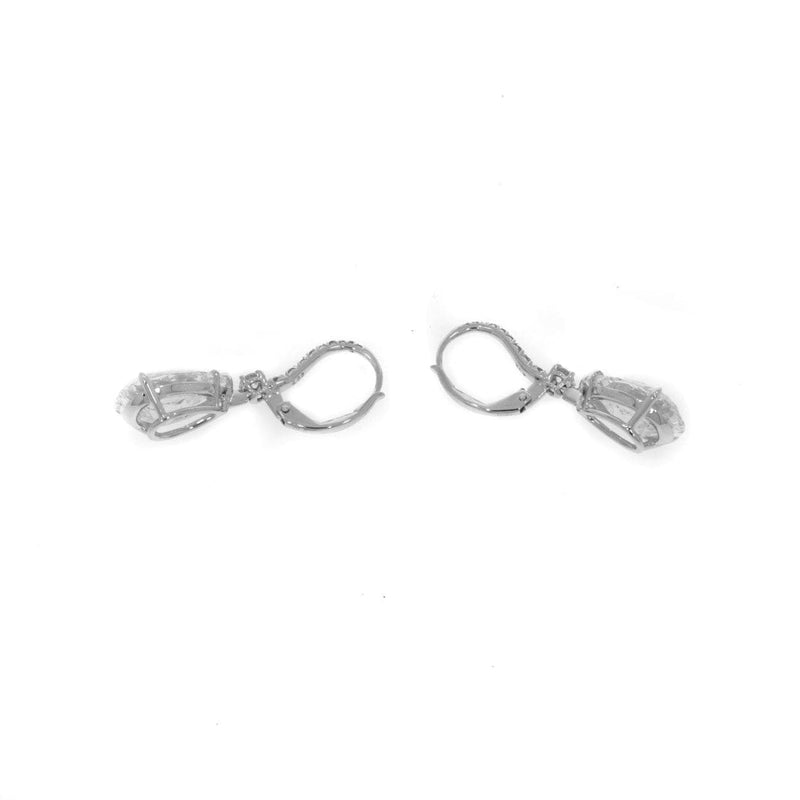 Estate Jewelry - Pear Shape Diamond Earrings | Manfredi Jewels