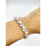 Estate Jewelry - Platinum Diamond Tennis Bracelet by Harry Winston | Manfredi Jewels