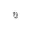 Estate Jewelry - Platinum Pear Shaped Diamond Eternity Band | Manfredi Jewels