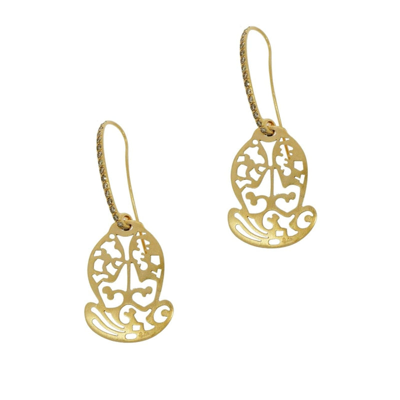 Estate Jewelry - Pomellato Acorn Rose Gold Drop Earrings | Manfredi Jewels