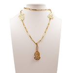 Estate Jewelry - Pomellato Acorn Rose Gold Long Necklace | Manfredi Jewels