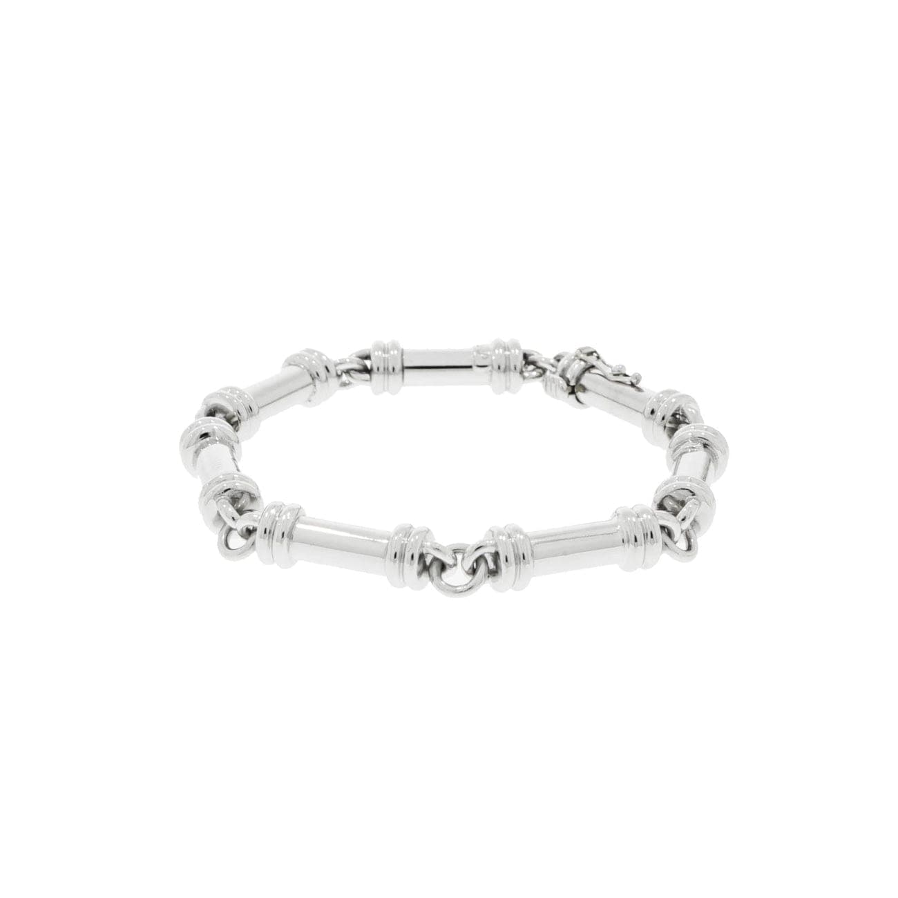 Estate Jewelry Solid Platinum Bracelet Estate Jewelry Manfredi