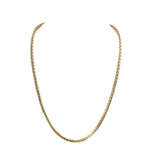Estate Jewelry - Spiga Yellow Gold Chain Necklace | Manfredi Jewels