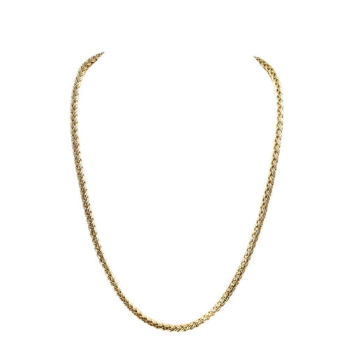 Estate Jewelry Estate Jewelry - Spiga Yellow Gold Chain Necklace | Manfredi Jewels