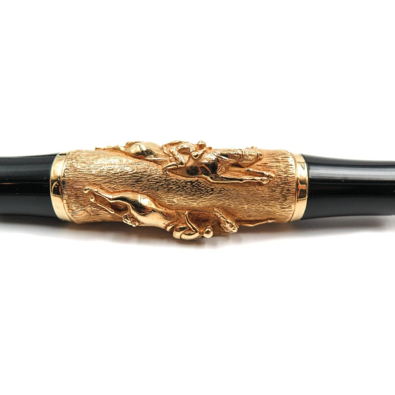 Estate Jewelry - Stipula Academia Polo Yellow Gold Fountaine Pen | Manfredi Jewels