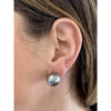 Estate Jewelry - Tara Tahitian Cultured Pearl Stud Earrings | Manfredi Jewels
